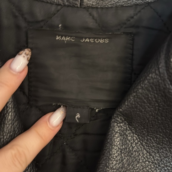 Marc Jacob’s leather biker jacket - Picture 3 of 9
